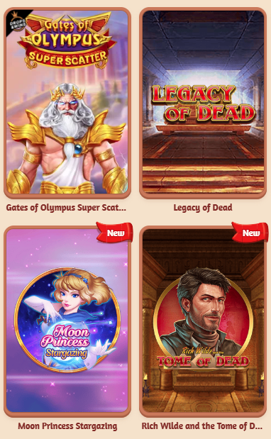 Billybets Casino game